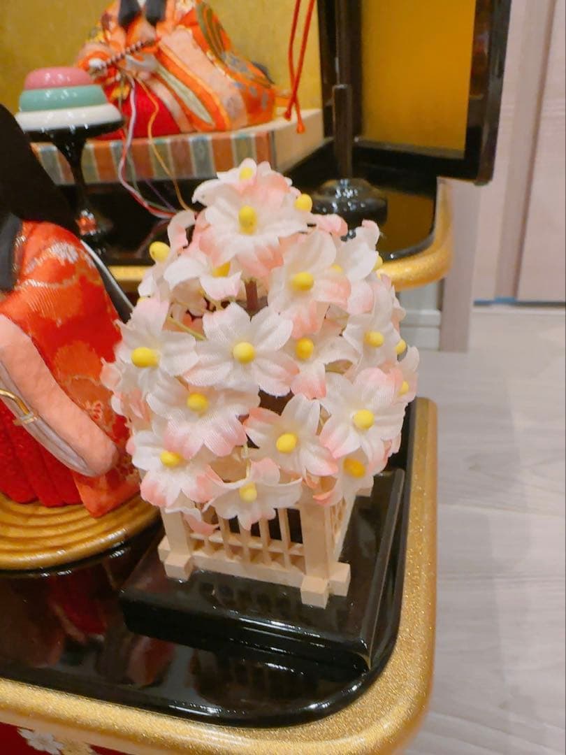 【美品】　真多呂人形　雛人形　五人飾り　真多呂監修　寿宝雛　江戸木目込み