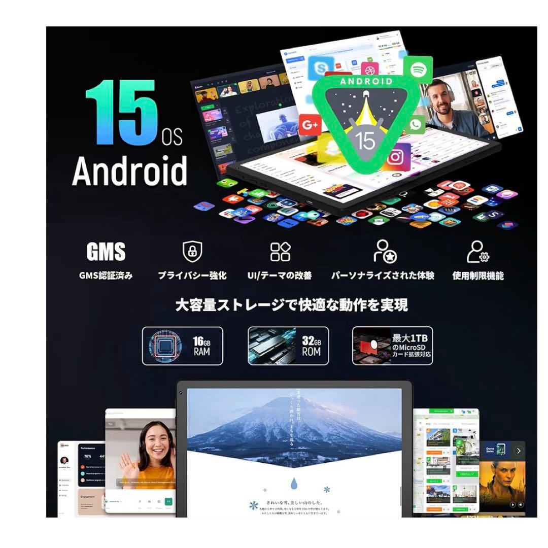 ✨タブレット - HiGrace 10インチ Android15 Wi-Fi6