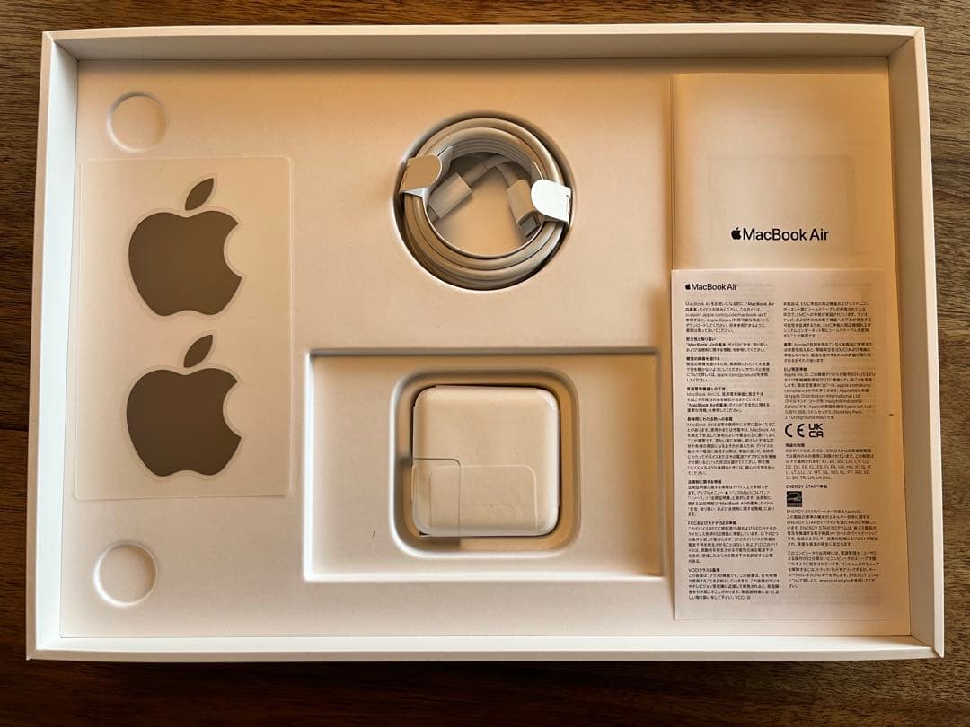 MacBook Air M1 16GB/512GB US配列 箱&未使用充電器付