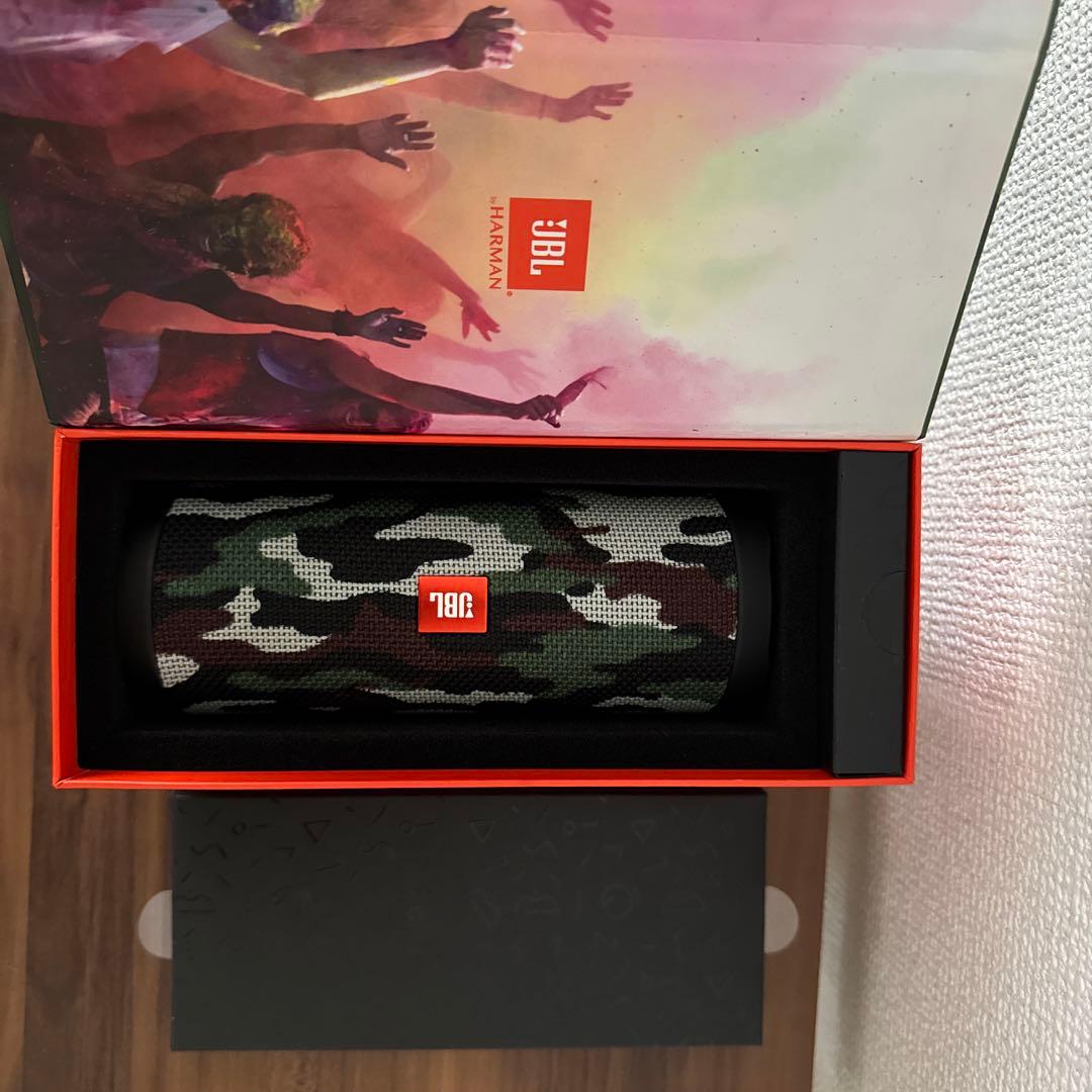 JBL FLIP 4 迷彩 ワイヤレススピーカー