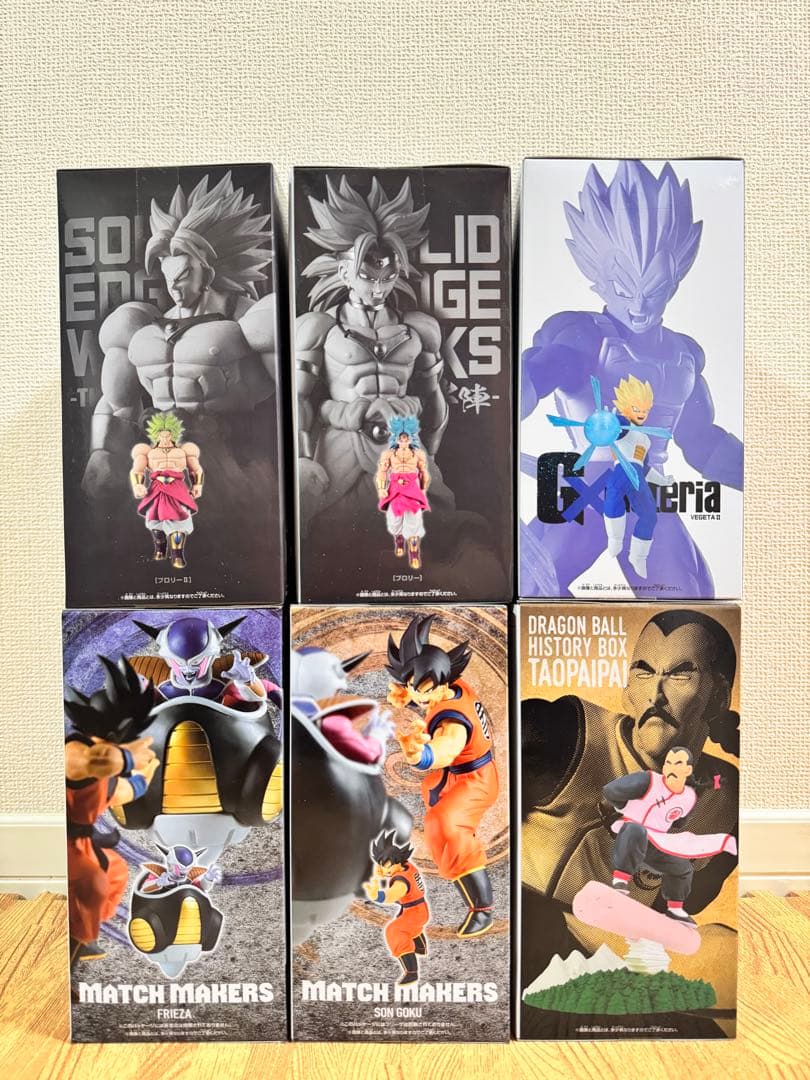 ☆新品未開封☆ ドラゴンボールプライズフィギュア 6種まとめ売り