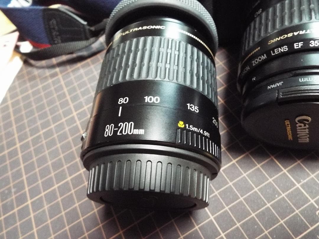 超美品 フィルム式_CANON NEW EOS Kiss ダブルズーム付