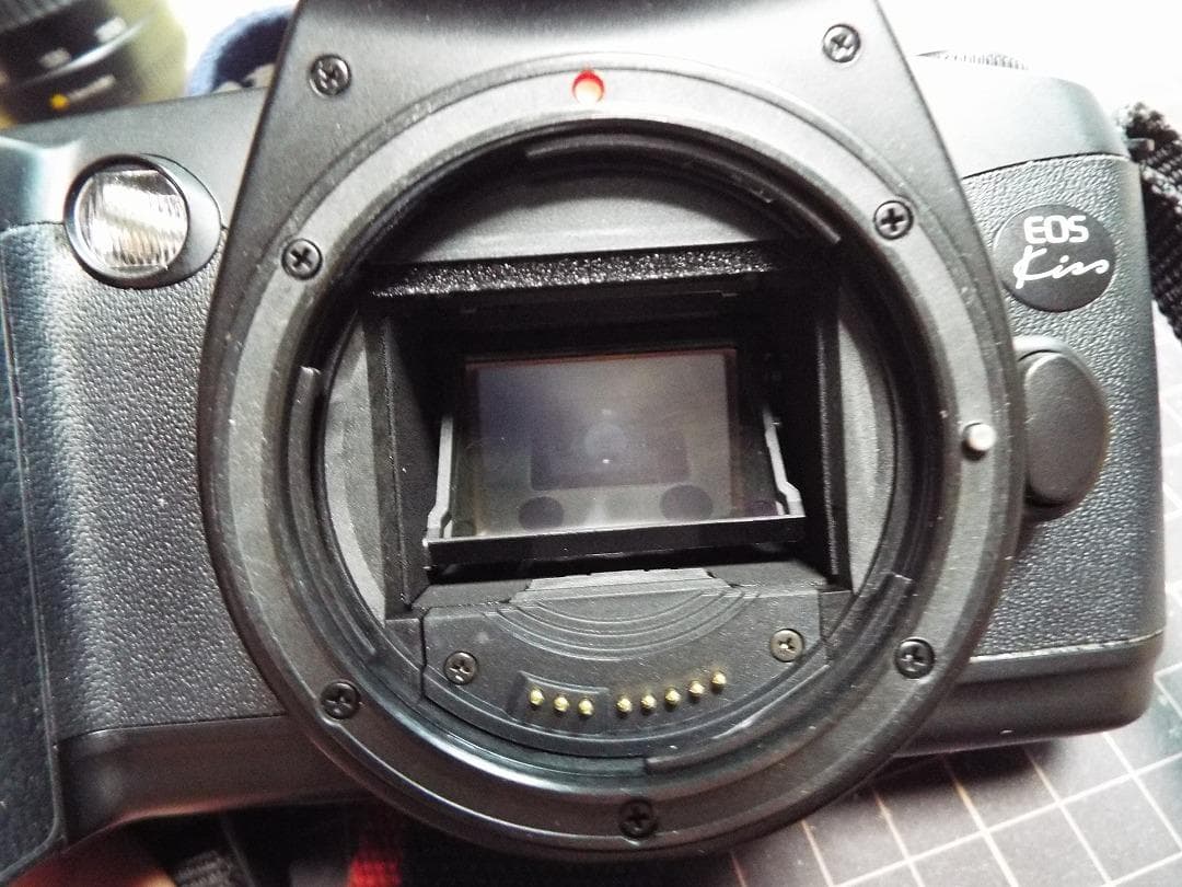 超美品 フィルム式_CANON NEW EOS Kiss ダブルズーム付