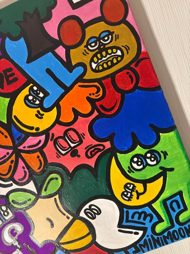 MINIMOON333 ポップアート 絵画