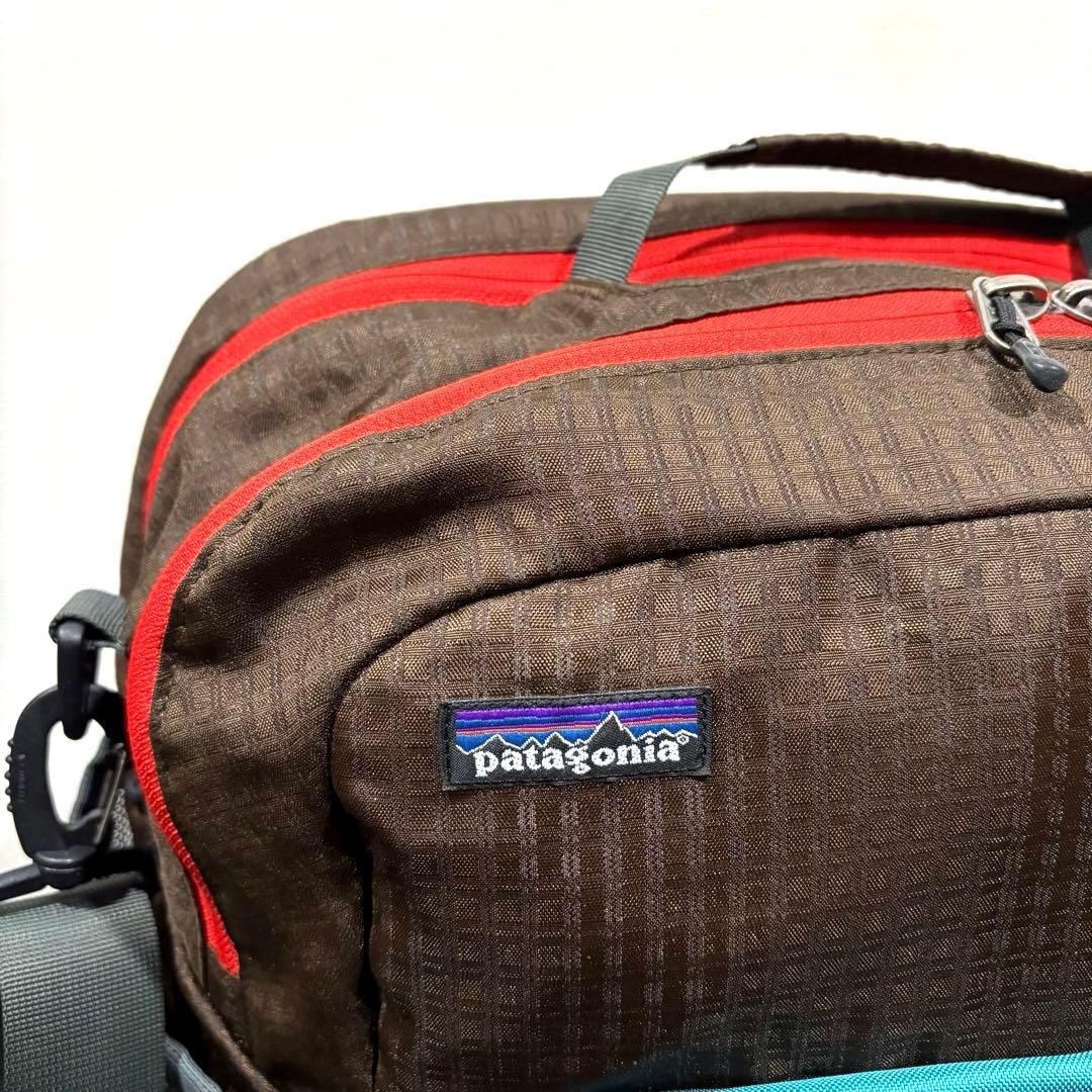良品 茶 パタゴニア ワイトワイアブリーフ メッセンジャー バッグ 49017