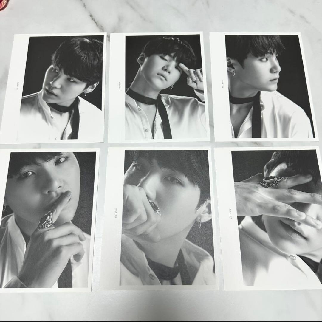 BTS 防弾少年団 WINGS フェイスフォト SUGA ユンギ 02〜07