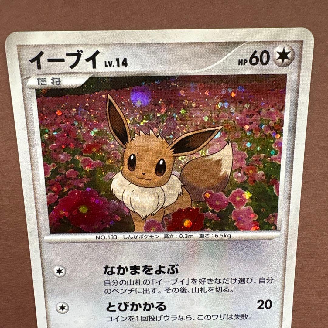 イーブイ PROMO DPプロモーションカード 063/DP-P とりかえっこ