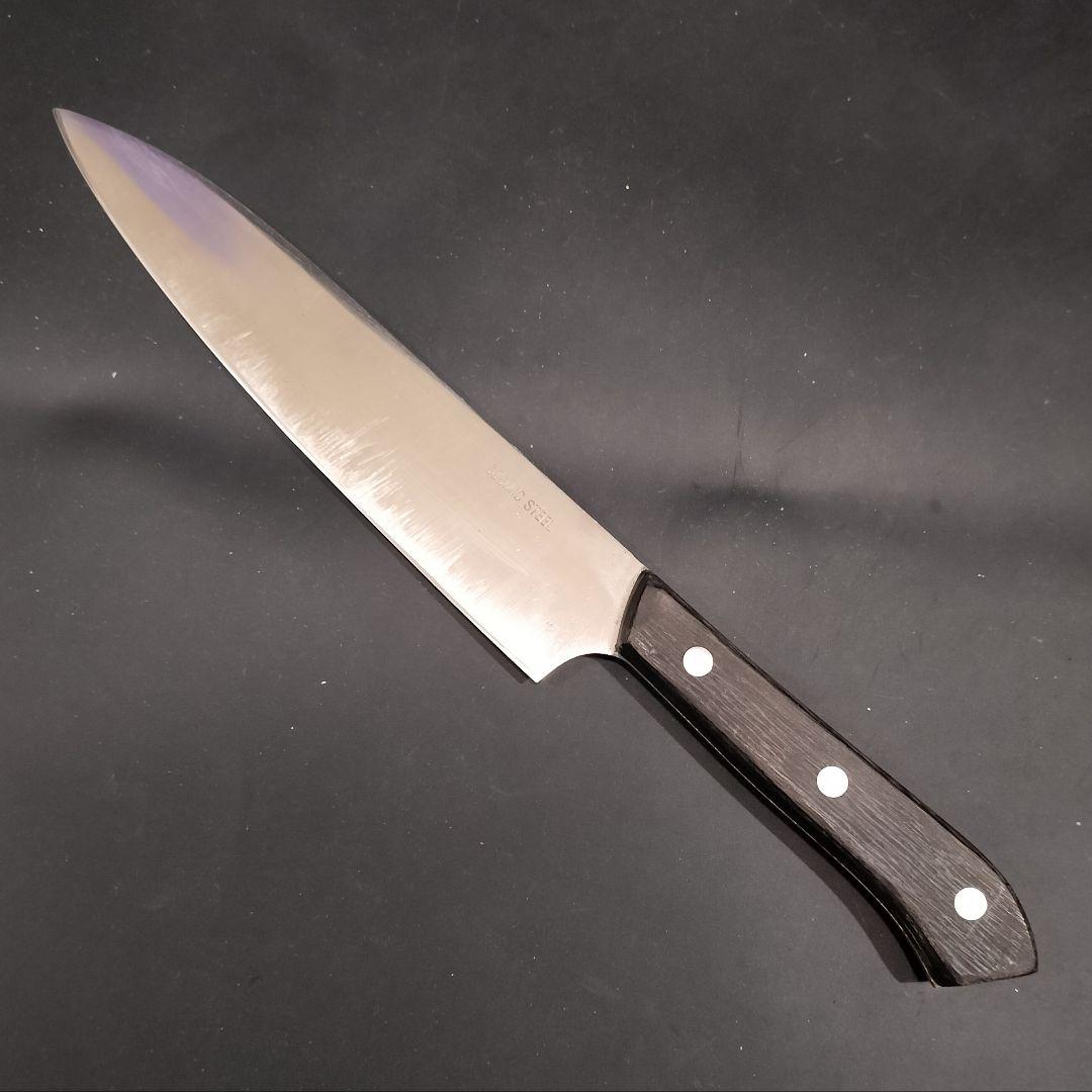 日本橋 木屋 コスミック團十郎（全鋼）　牛刀包丁 研ぎ済み