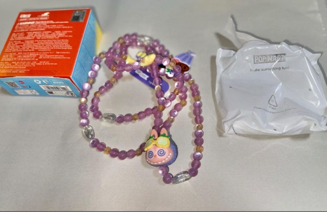 ❣️POP LAND❣️正規限定品❣️スマホストラップ❣️紫❣️POP MART❣️