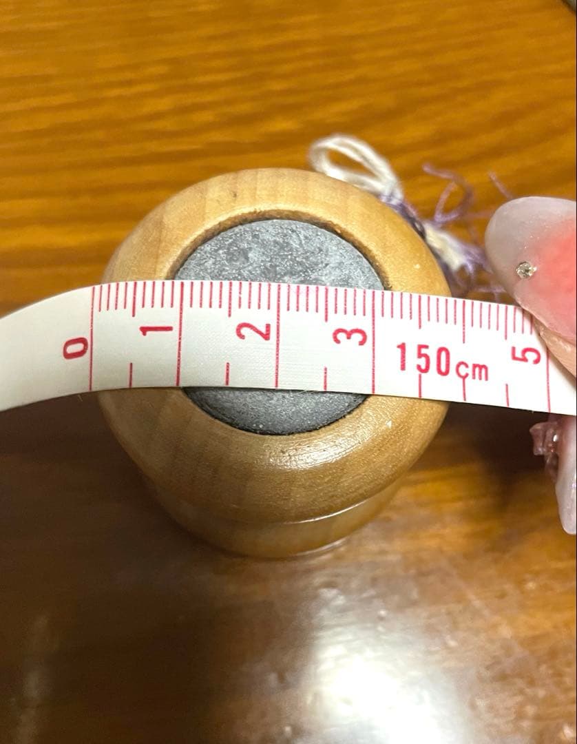 組紐　丸台　組玉•糸付き