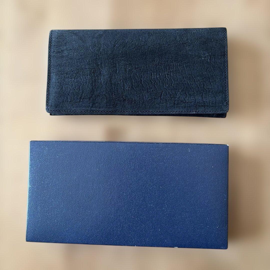 希少 鯨男根革 長財布 未使用 保管品 縁起物 商売繁盛 カクト工芸 宮城