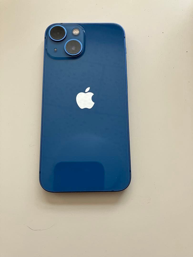 ジャンク品/電源が入らないApple iPhone 13 mini ブルー 本体