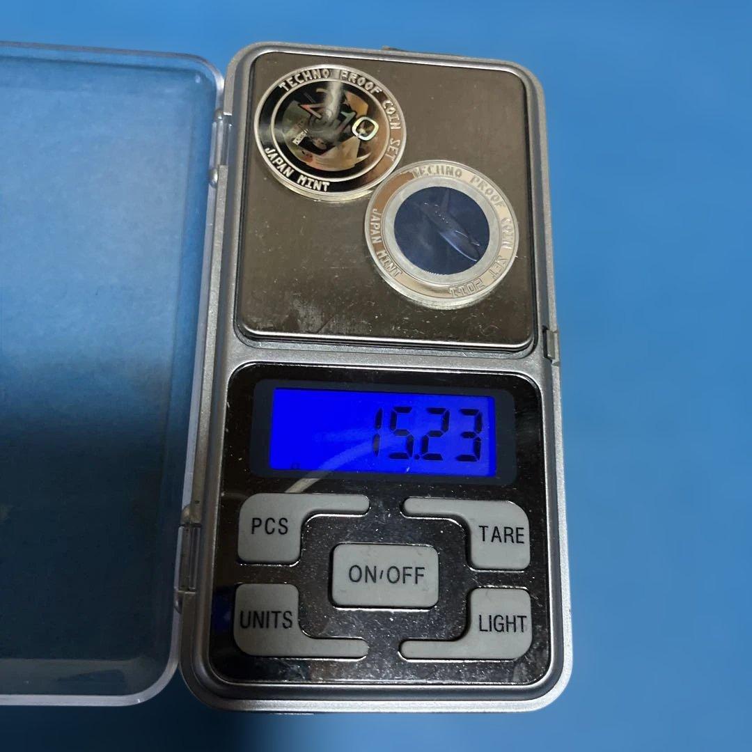 テクノプルーフ純銀メダル2点セット　　　　　美品