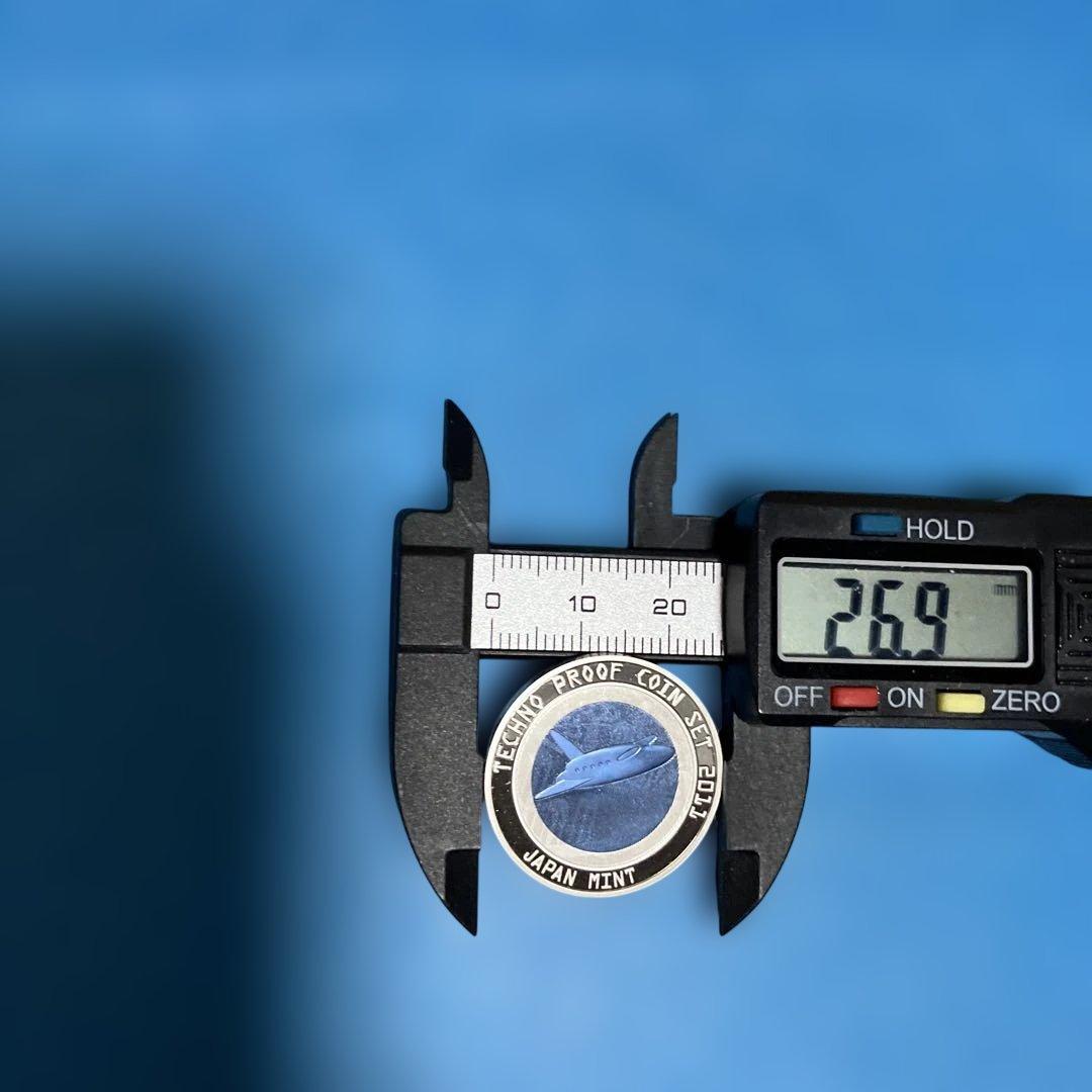 テクノプルーフ純銀メダル2点セット　　　　　美品