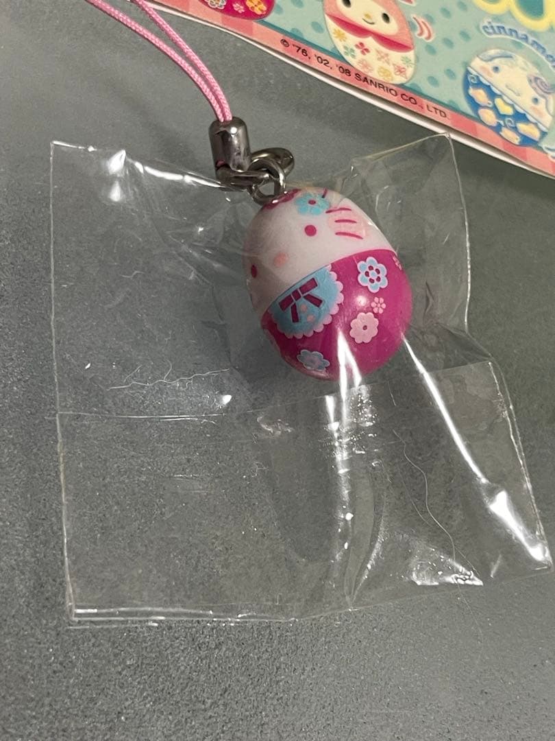 サンリオ ハローキティ イースターエッグ ご当地 ストラップ 根付け たまご