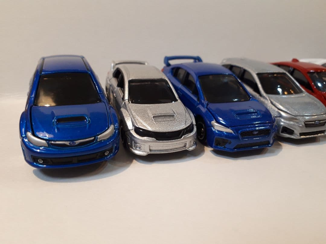 トミカ インプレッサ ７台 未使用 絶版廃盤