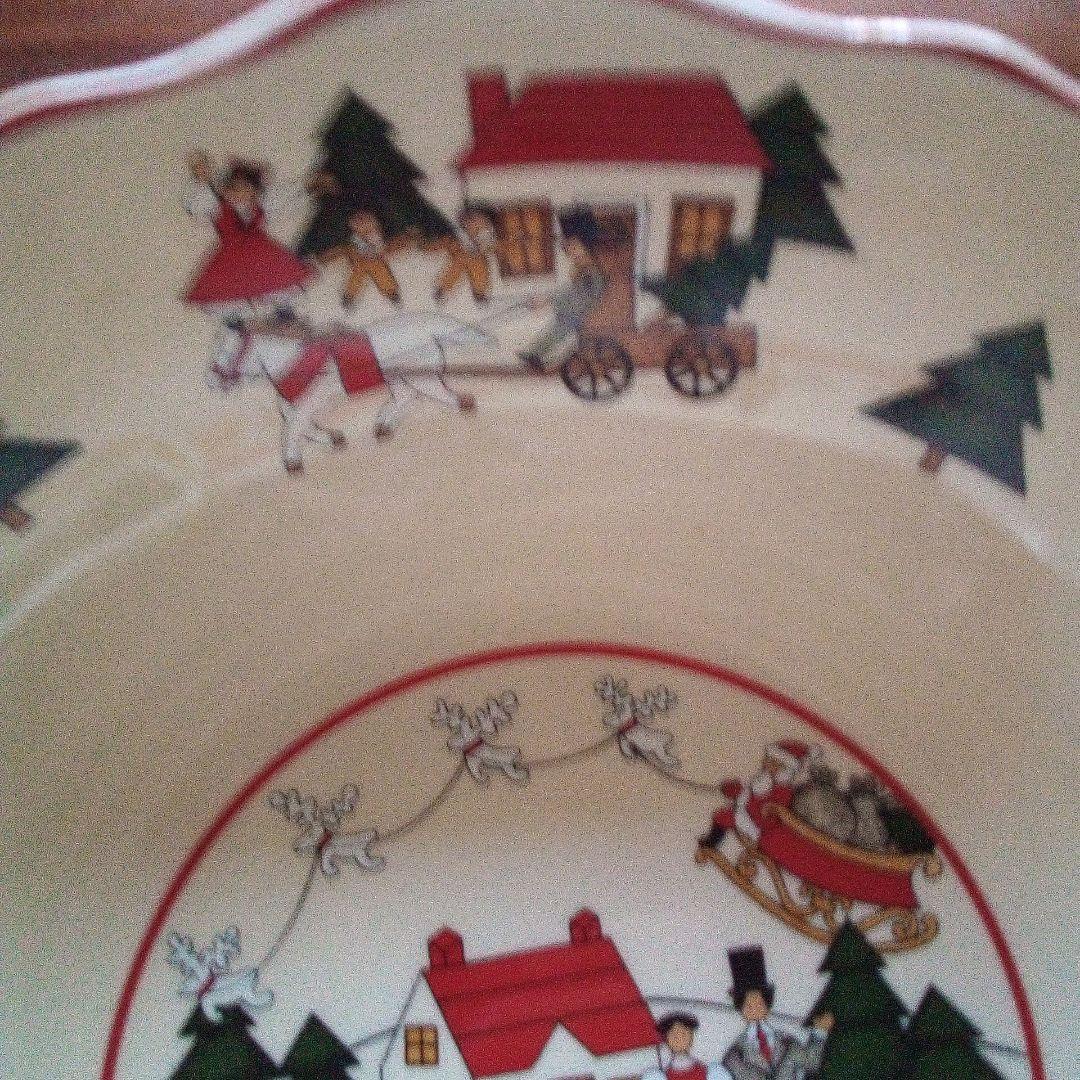 ウェッジウッドグループ　メイソンズクリスマス　陶器ボウル