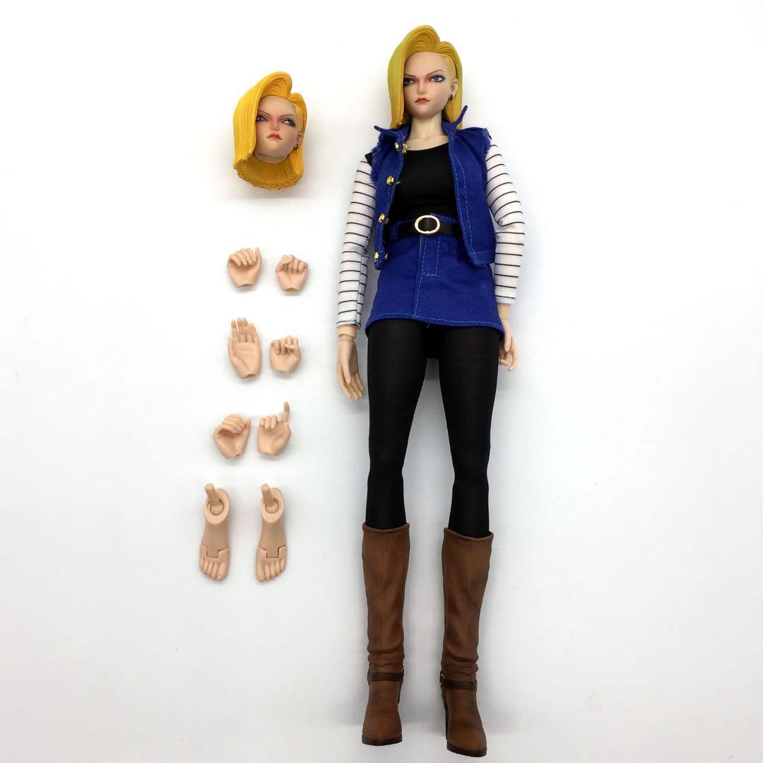 1/6スケール 人造人間18号 フィギュア ダブルヘッド 稀少品 画像2はすべで