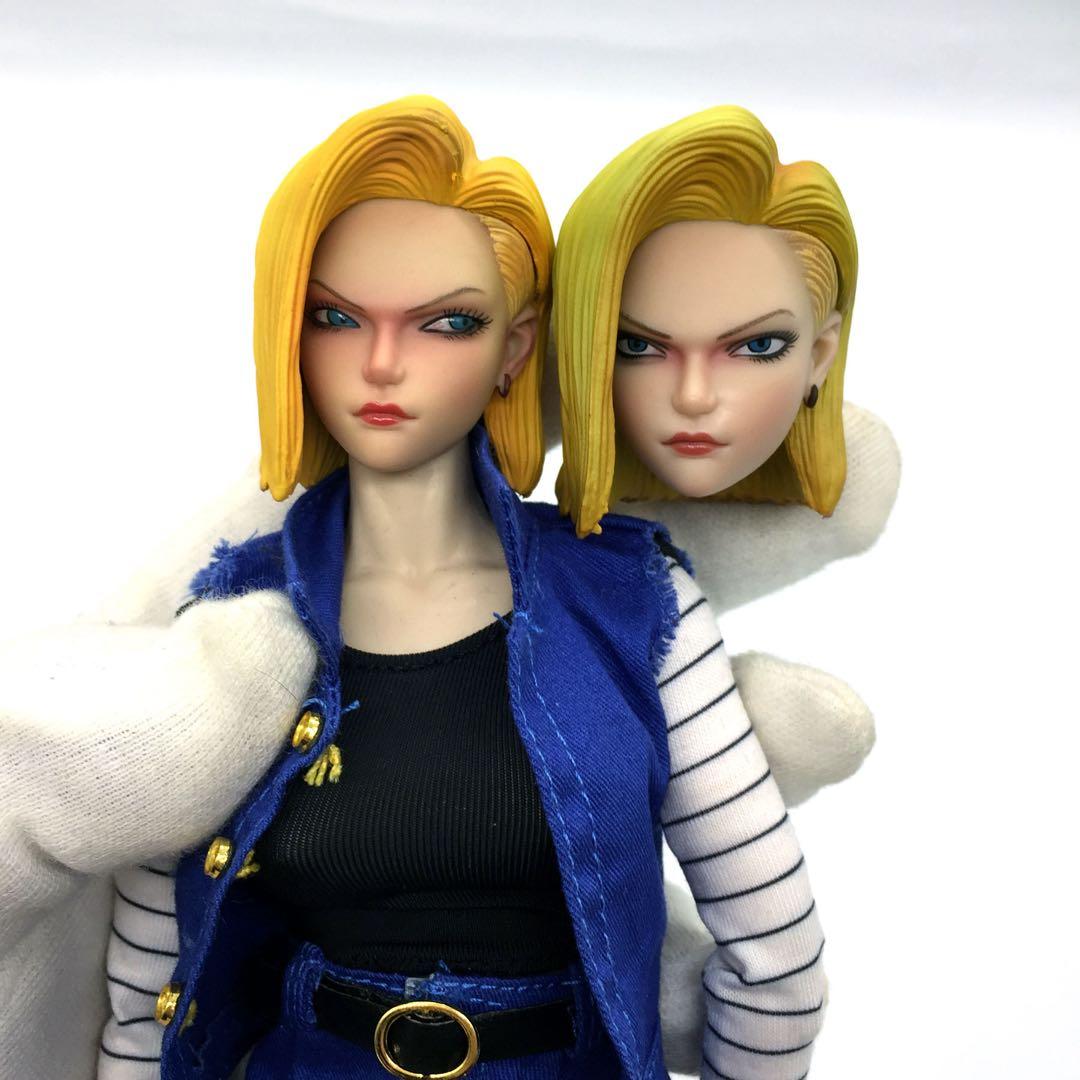 1/6スケール 人造人間18号 フィギュア ダブルヘッド 稀少品 画像2はすべで