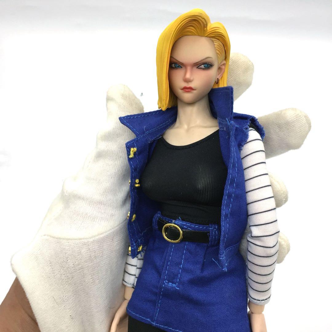 1/6スケール 人造人間18号 フィギュア ダブルヘッド 稀少品 画像2はすべで