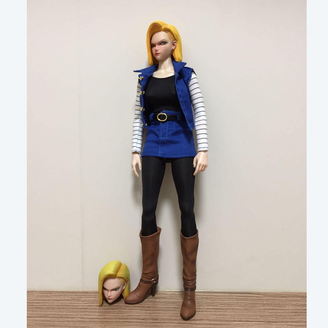 1/6スケール 人造人間18号 フィギュア ダブルヘッド 稀少品 画像2はすべで