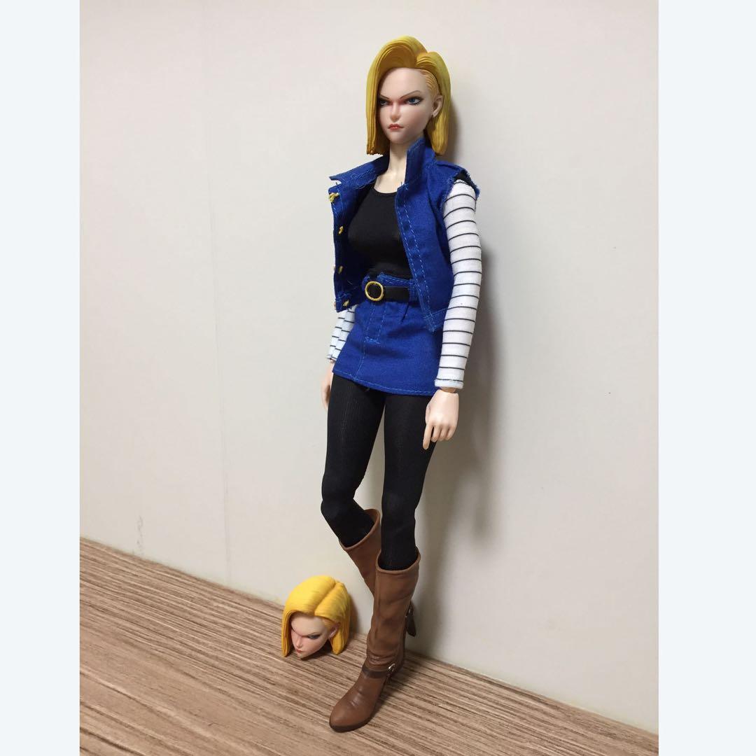 1/6スケール 人造人間18号 フィギュア ダブルヘッド 稀少品 画像2はすべで