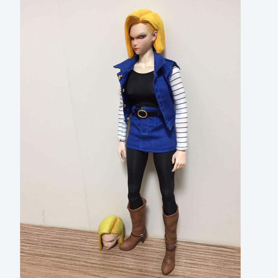 1/6スケール 人造人間18号 フィギュア ダブルヘッド 稀少品 画像2はすべで