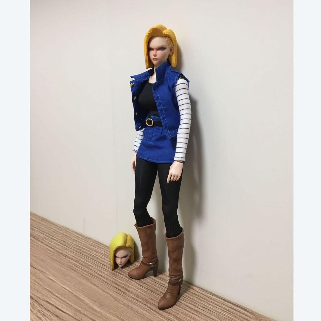 1/6スケール 人造人間18号 フィギュア ダブルヘッド 稀少品 画像2はすべで