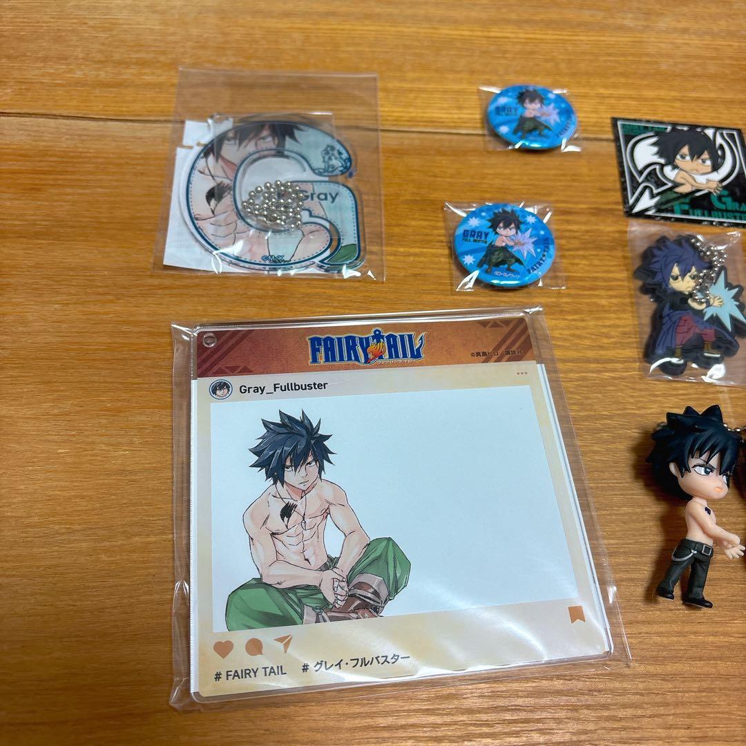 フェアリーテイル FAIRYTAIL グレイ フルバスター アクリルキーホルダー