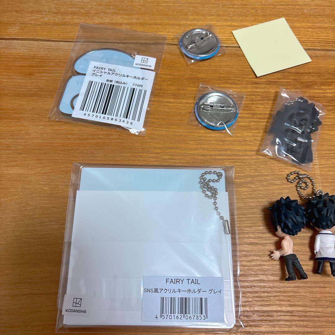 フェアリーテイル FAIRYTAIL グレイ フルバスター アクリルキーホルダー