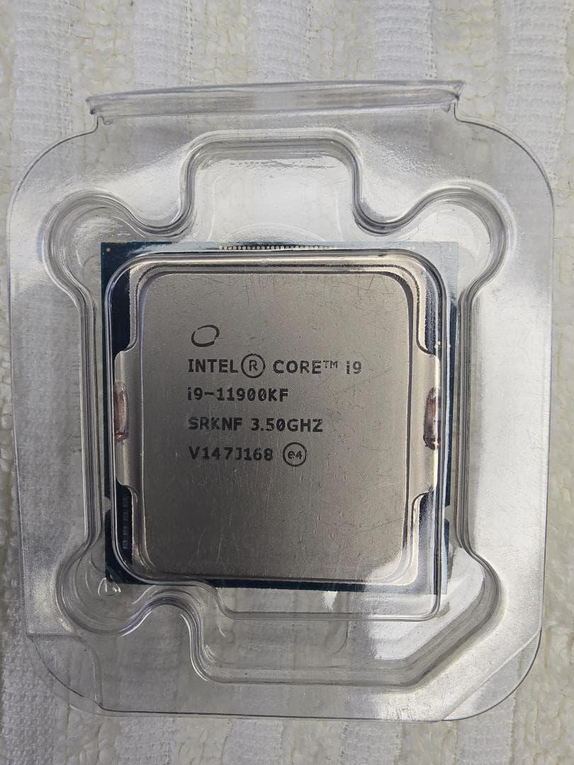 【ジャンク】Intel Core i9-11900KF CPU 通電確認済み