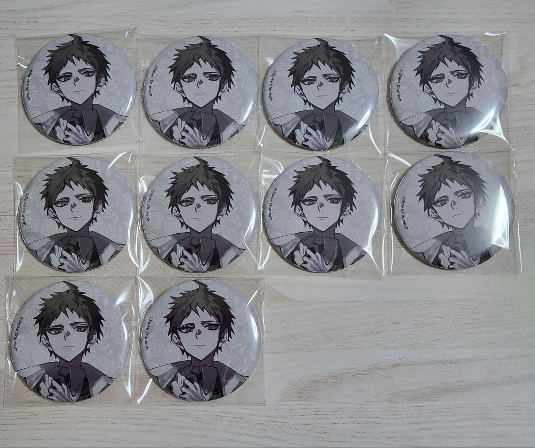 【10点セット】ダンロン 日向創 15周年 缶バッジ