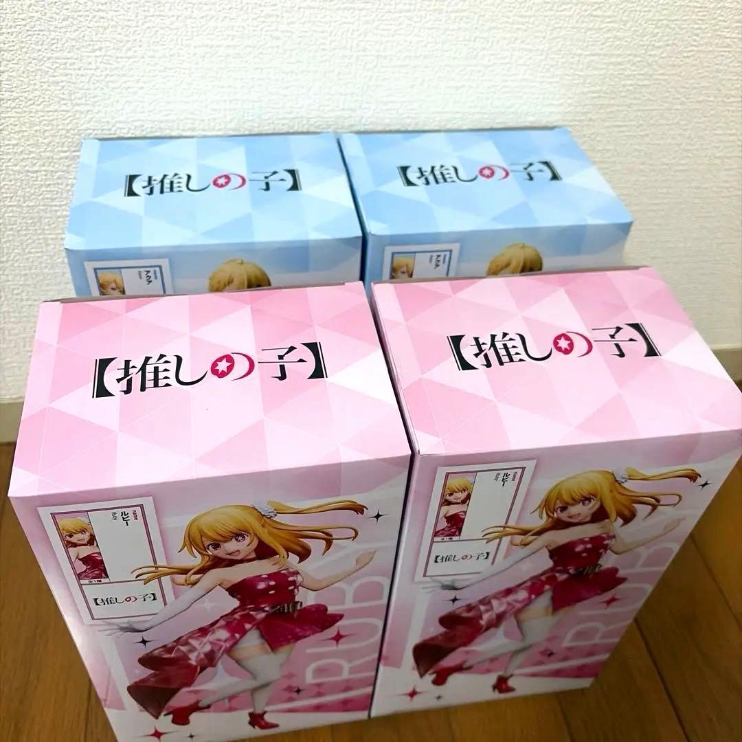 推しの子　1/7スケールフィギュア　アクア／ルビー　フィギュア4個セット
