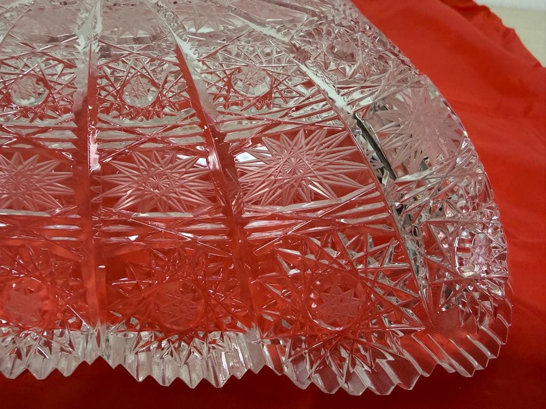 BOHEMIA ガラス製スクエアボウル