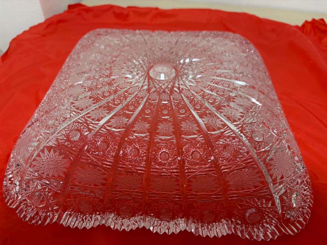 BOHEMIA ガラス製スクエアボウル