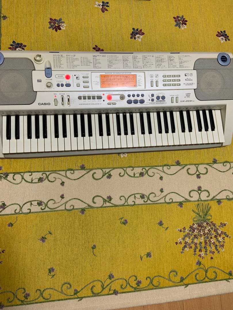 CASIO 電子ピアノ 光ナビゲーションキーボード LK-203TV