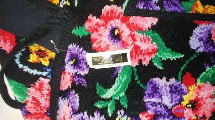 エプロン　シェニール織