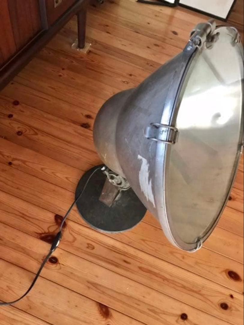 インダストリアル　大型ライト　照明　ヴィンテージ