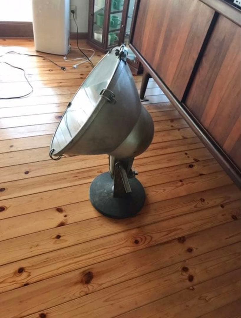 インダストリアル　大型ライト　照明　ヴィンテージ