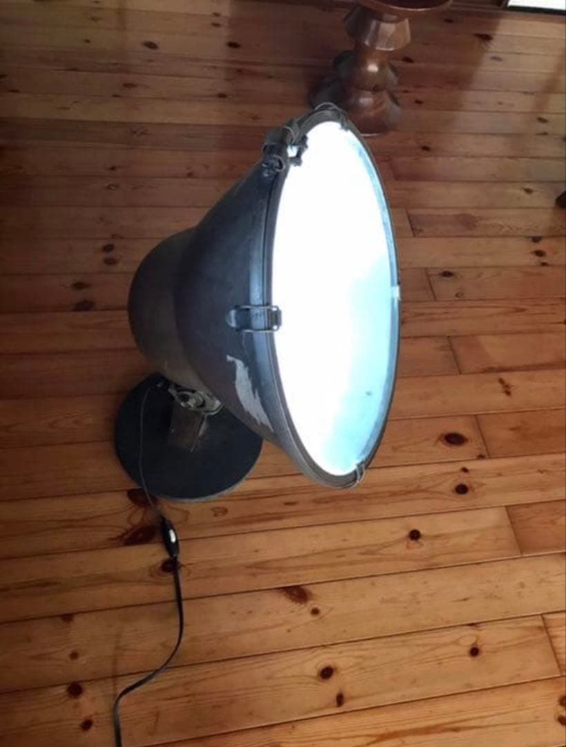 インダストリアル　大型ライト　照明　ヴィンテージ