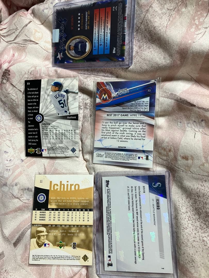 イチロー選手カードセット