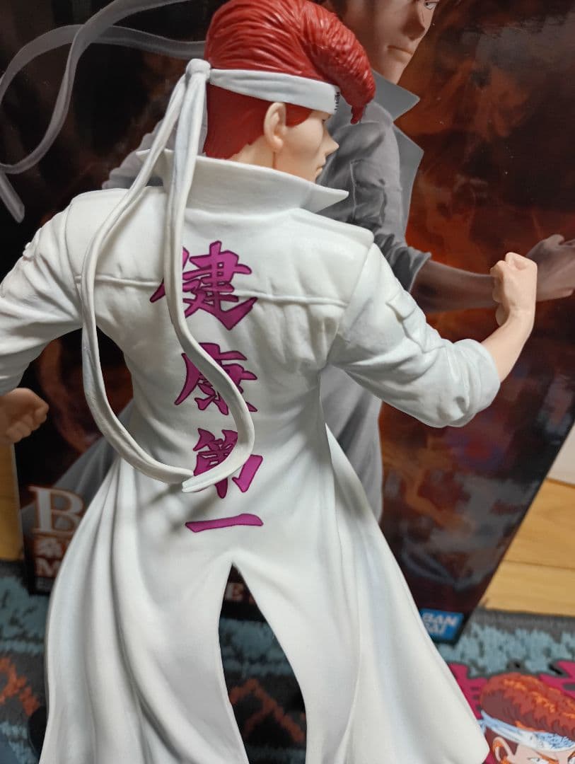 幽遊白書一番くじ　B賞　桑原　SOFVICちゅ　タオル　ラバースタンド