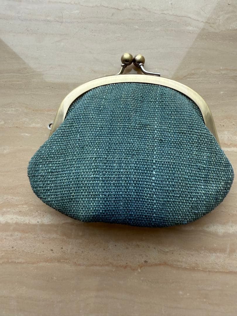 お値下げしました⭐︎芭蕉布ガマ口財布新品未使用品