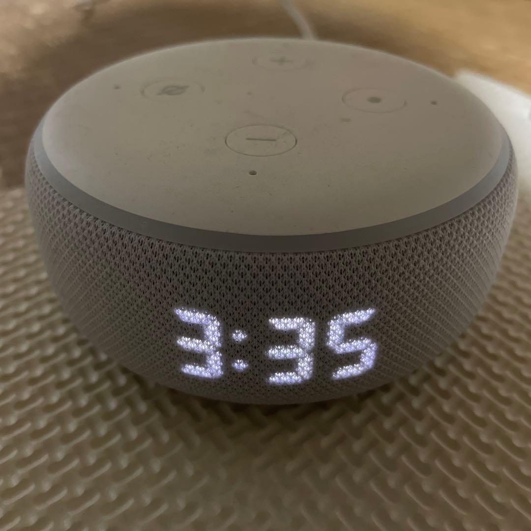 Amazon Echo Dot with Clock 第3世代その1