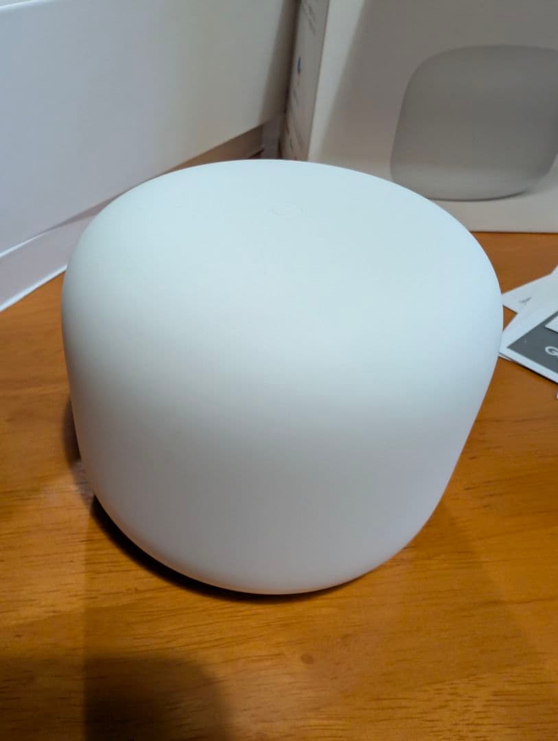 Google　グーグル　Nest Wifi　ルーターと拡張ポイントパック