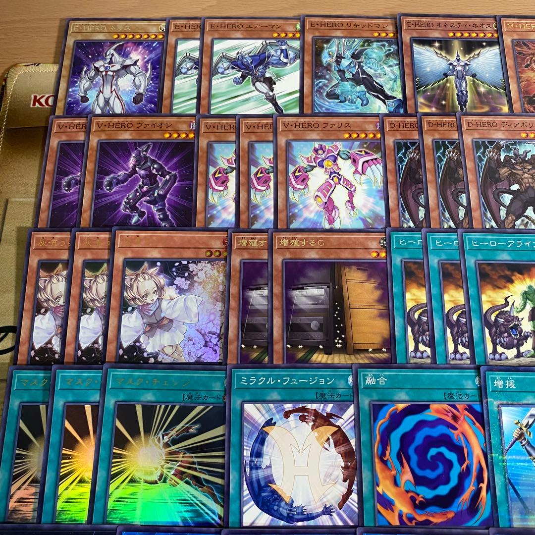 遊戯王 本格構築済み ヒーロー デッキ M•HEROアトミック ファーネス　③