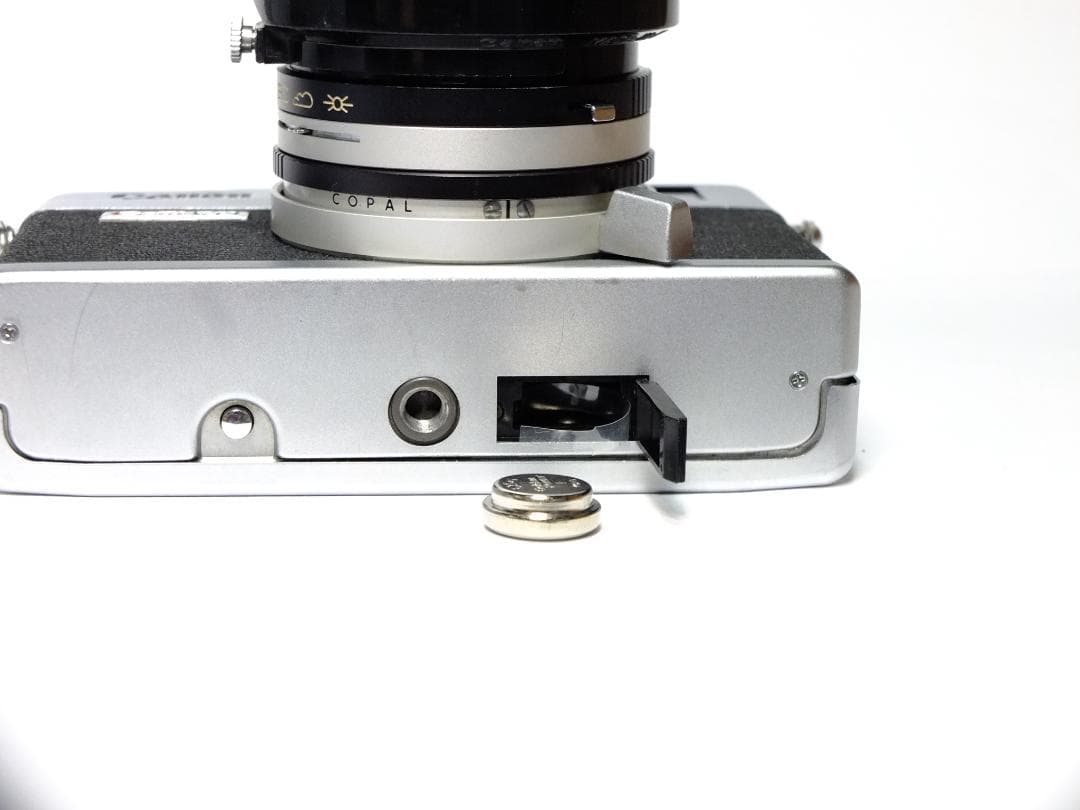 【実写確認整備品】ニューキャノネットQL19G-Ⅲ／CANON LENSf1.9