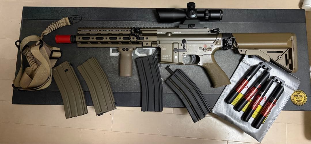 DELTA HK416 次世代電動ガン 美品