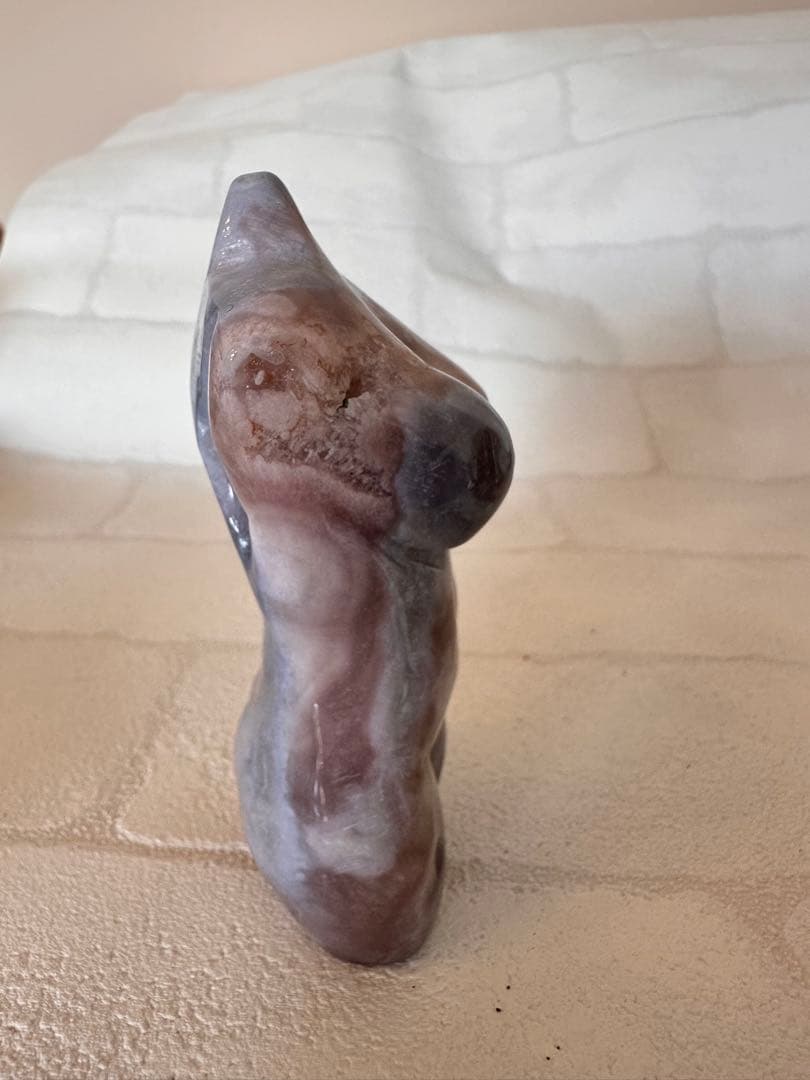 ピンクアメジスト　ブルーアゲート　ウーマンボディ　天然石