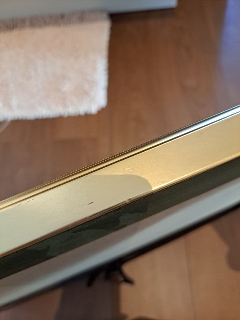 穀物畑の油彩画 KIM